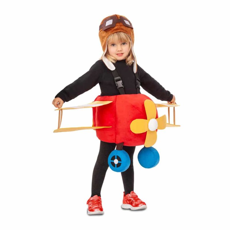 Costume Aeroplano e Pilota 3-4 anni