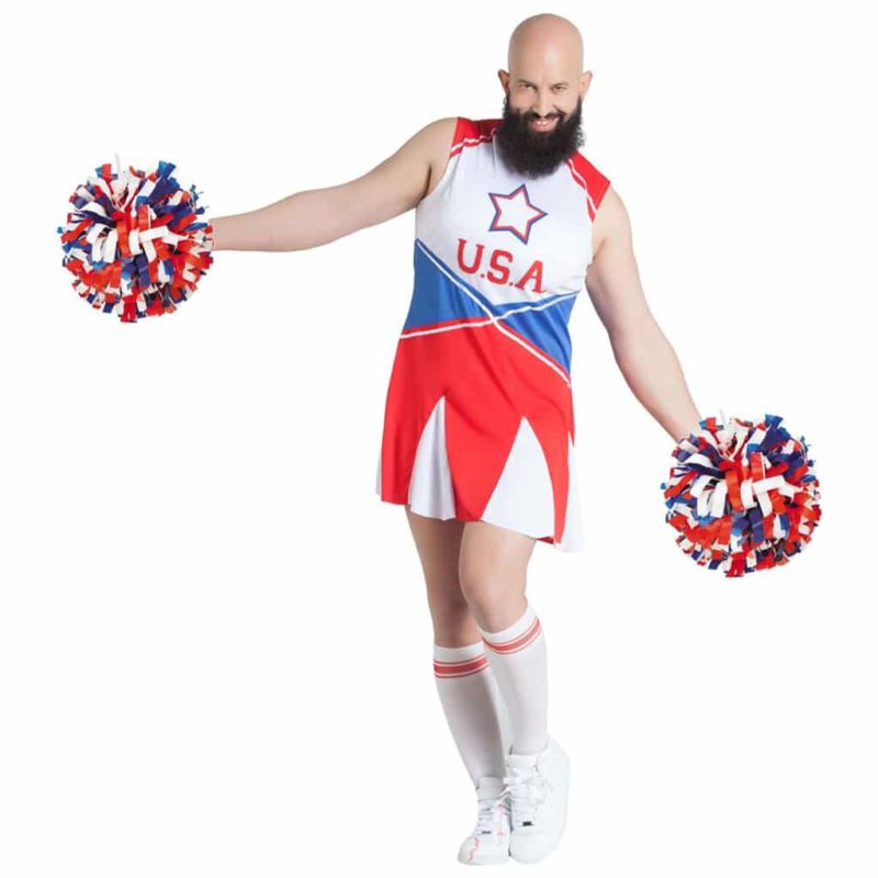Costume da Cheerleader per Uomo