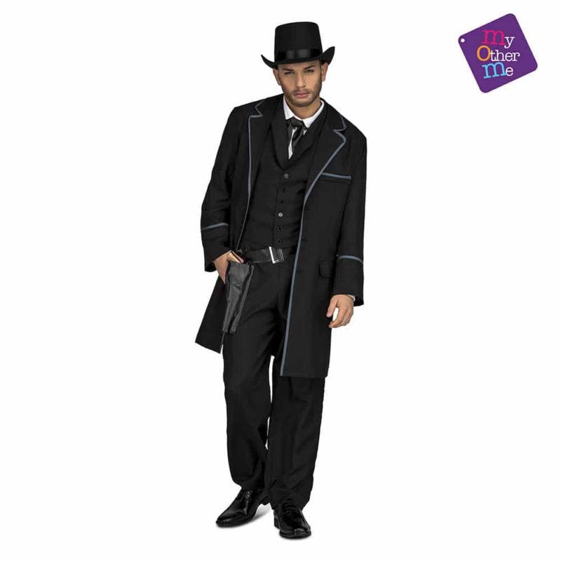 Costume Cowboy Nero M/L