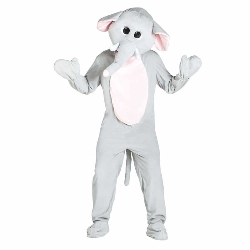 Costume Elefante Mascotte Gigante