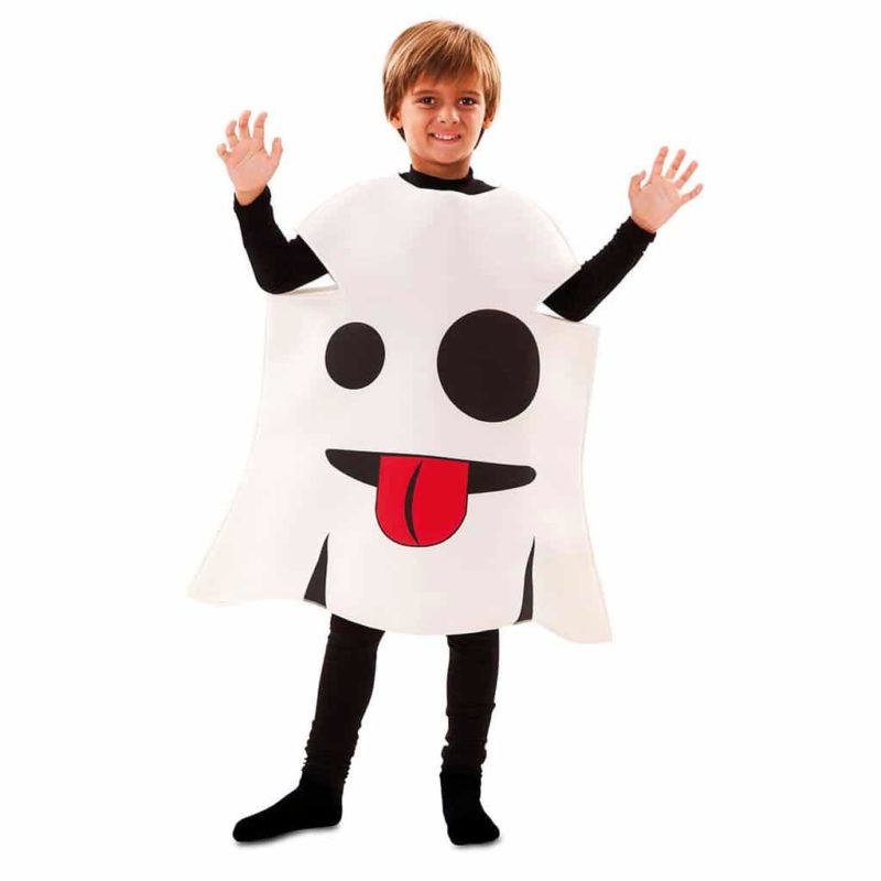 Costume da Emoticon Fantasma 7-9 anni