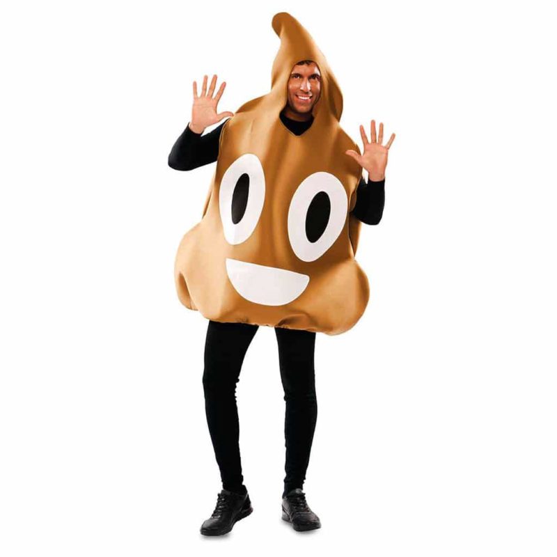 Costume Emoticon Whatsapp Cacca. Adulti Unica