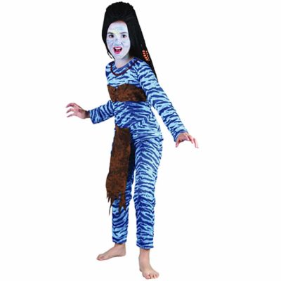 Costume Guerriero-Avatar Bambina