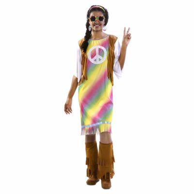Costume da Hippie Arcobaleno