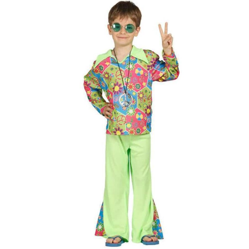 Costume Hippie Colori Bambino