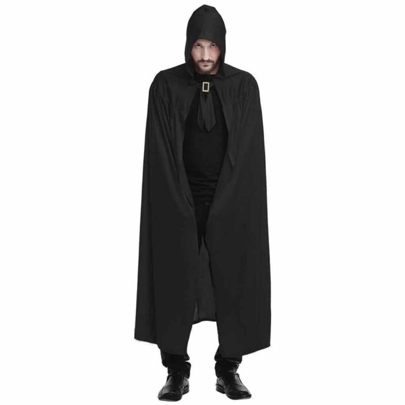 Costume Mantello Nero M/L