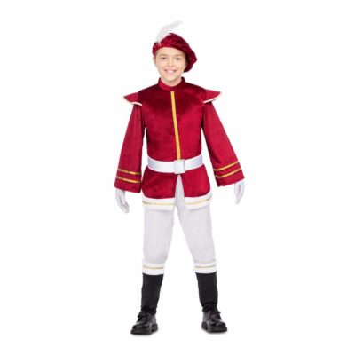 Costume Paggio Rosso Bambini