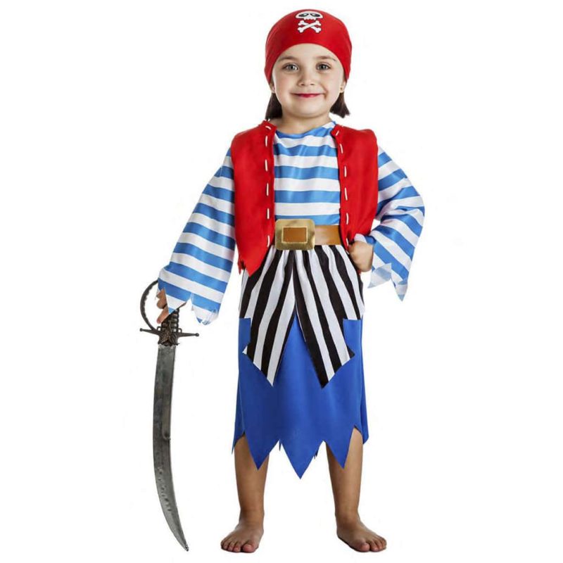 Costume Pirata Teschio Bambina