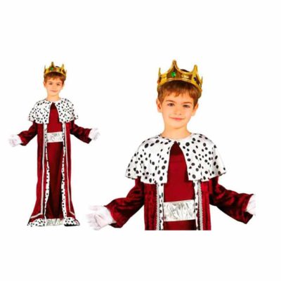 Costume Re Magio Rosso Bambino