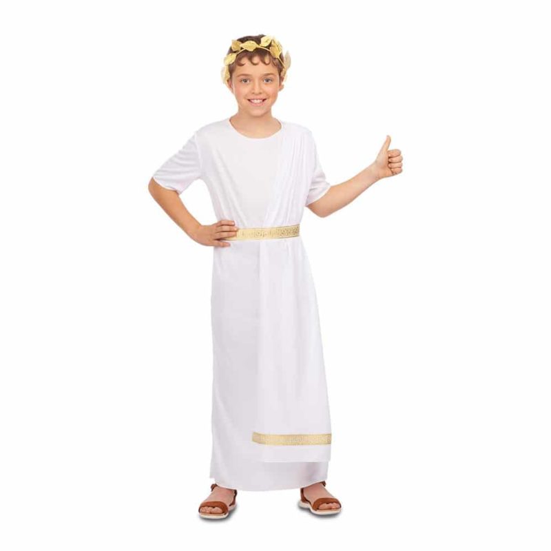 Costume Romano Bianco Bambino