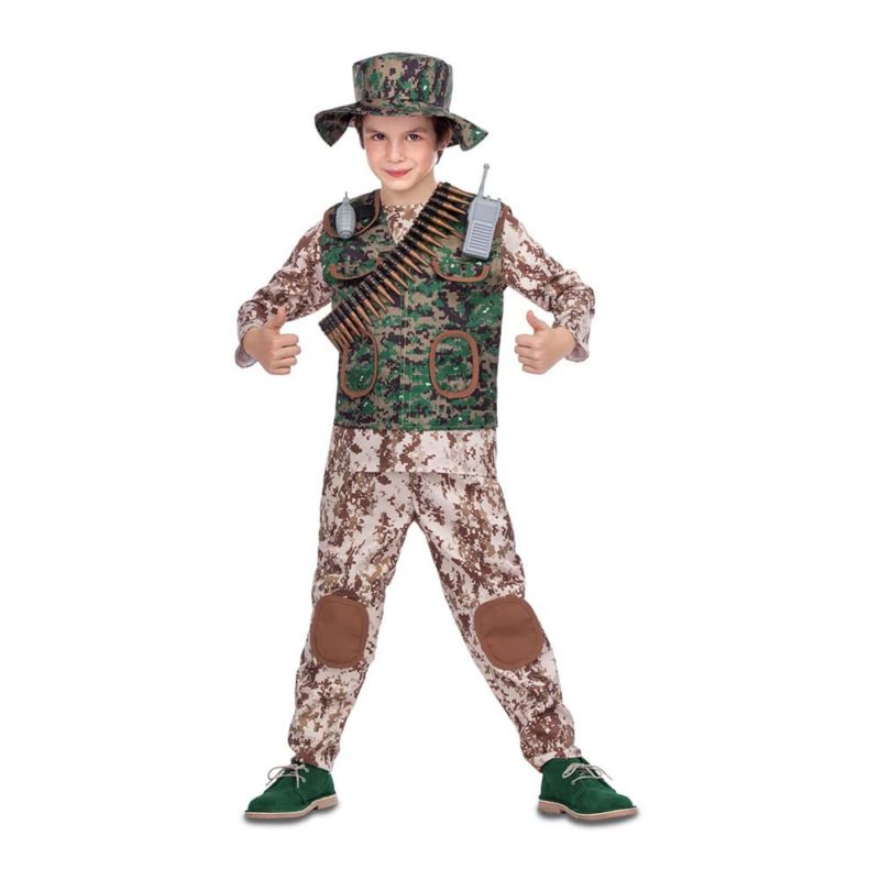 Costume Soldato Mimetico Bambino