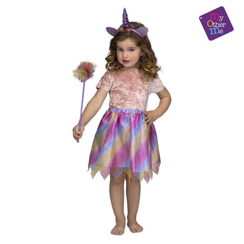 Costume Unicorno Viola 3-6 Anni