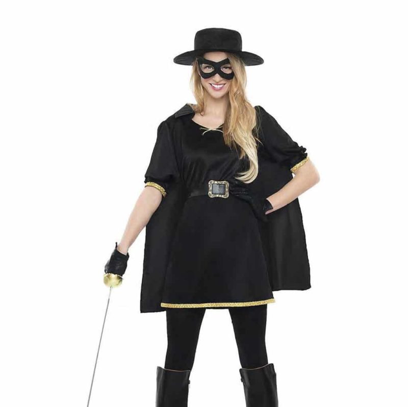 Costume Zorro-Cavaliere Mascherato Donna M/L