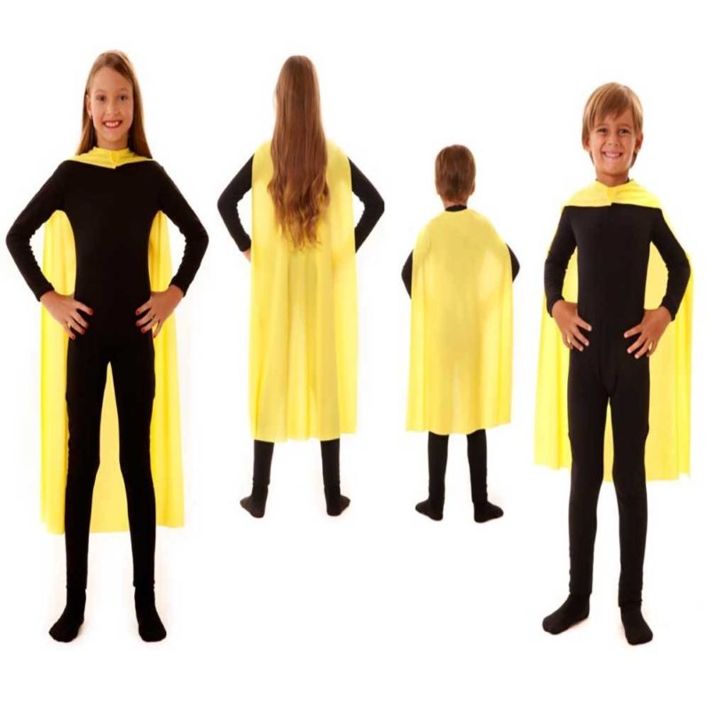 Mantello per Bambini Giallo 90Cm