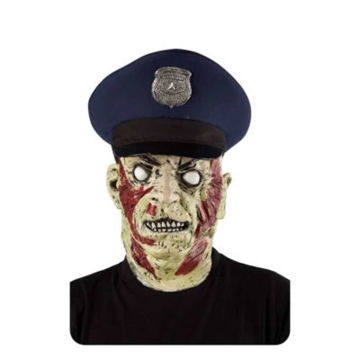 Maschera Polizia Zombie