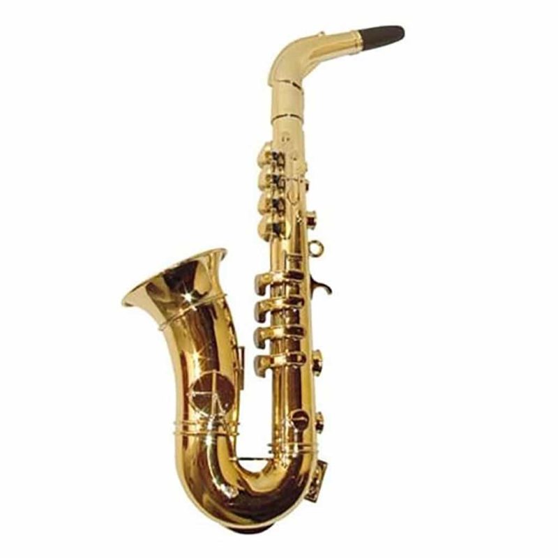Sassofono 8 Note Musicali Oro