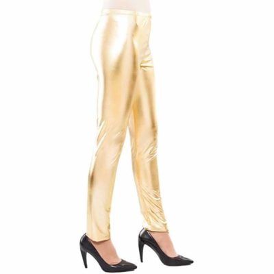 Sexy Leggins Aderenti Oro