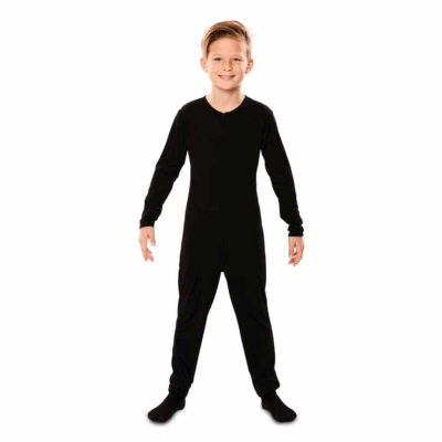 Sottoveste a pantalone nera per bambini